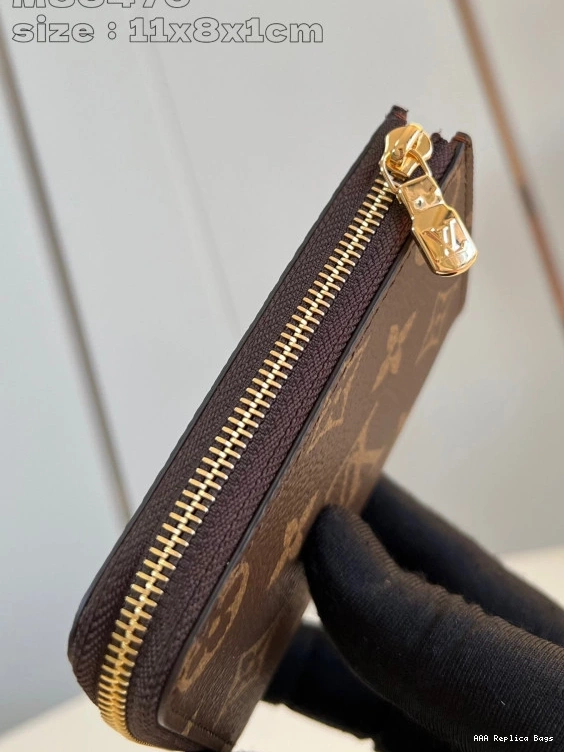 Aaa replica ru Louis Compact Wallet-11*8.5*1.5CM Vuitton Noa 0806